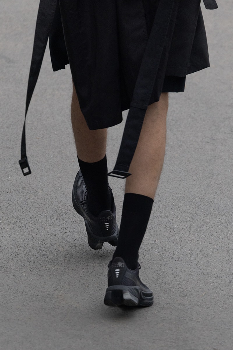 MM6 Maison Margiela Reveals Spring 2025 Salomon Unisex Collaboration collection bomber jacket xt-4 mle ultramarine spectur 2 sneaker xt-14 backpack 
