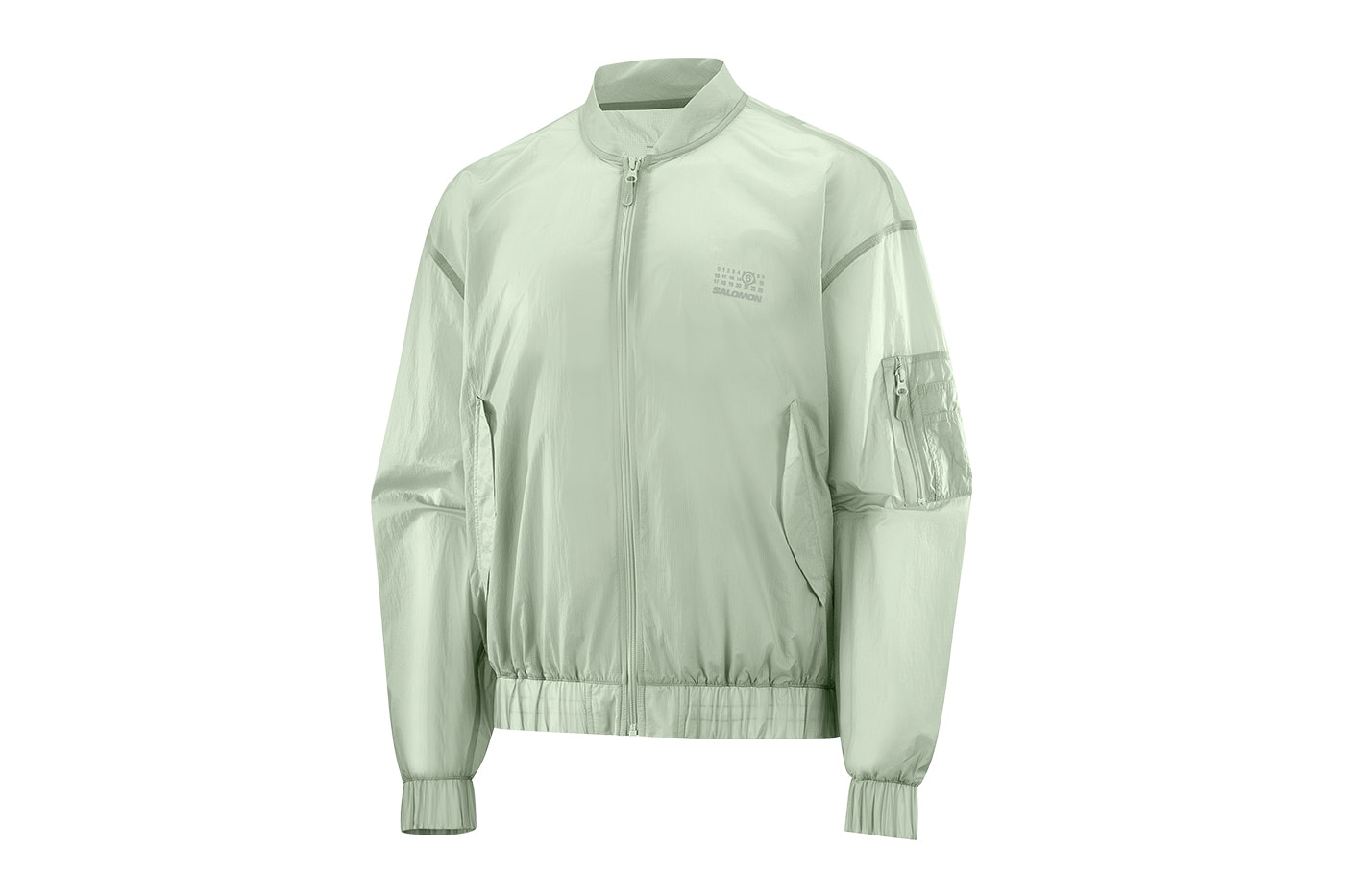 MM6 Maison Margiela Reveals Spring 2025 Salomon Unisex Collaboration collection bomber jacket xt-4 mle ultramarine spectur 2 sneaker xt-14 backpack 