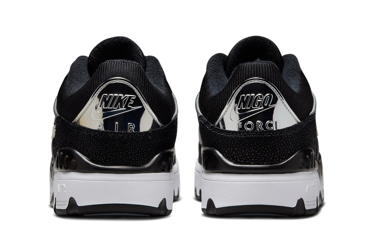 NIGO Nike Air Force 3 Black Croc HF7630-001 Release Date info store list buying guide photos price