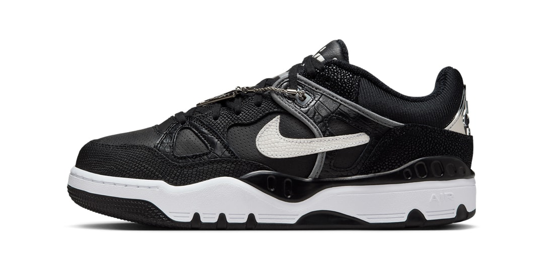 Official Preview of NIGO's Blinged-Out Nike Air Force 3 "Black Croc"