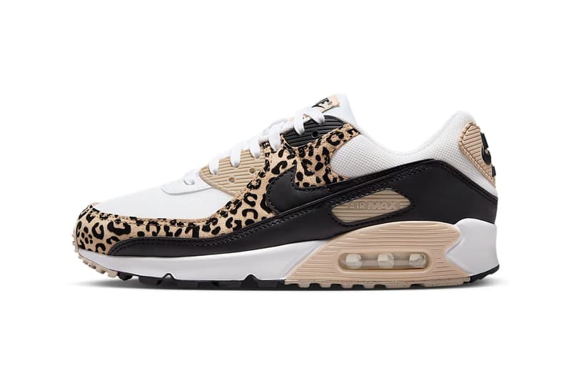 Nike Air Max 90 “Leopard” IF1619-100 White/Sanddrift/Hemp/Black april 2025 release date Swoosh