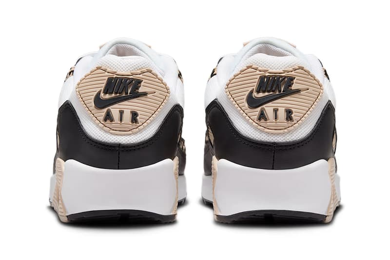 Nike Air Max 90 “Leopard” IF1619-100 White/Sanddrift/Hemp/Black april 2025 release date Swoosh
