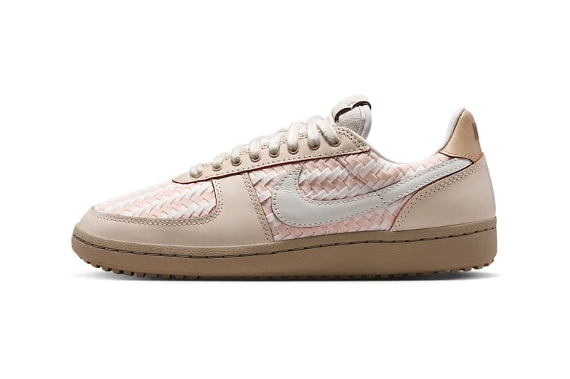 Nike Field General 82 “Woven” IB8878-212 Pearl White/Khaki/Vachetta Tan/Sail Summer/Fall 2025 Release Info