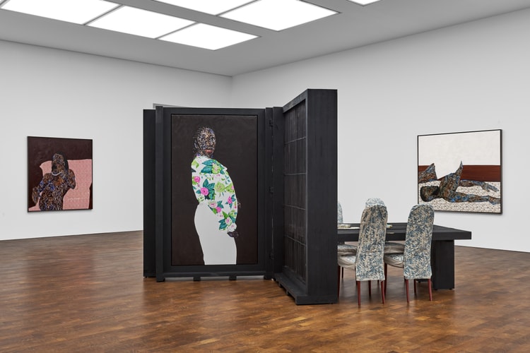 Amoako Boafo Brings a Slice of Accra to Gagosian London in 'I Do Not Come to You by Chance'