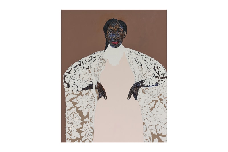Amoako Boafo Gagosian London Solo Exhibition Announcement art artworks I Do Not Come to You by Chance