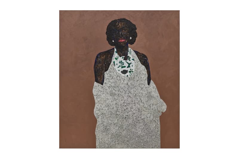 Amoako Boafo Gagosian London Solo Exhibition Announcement art artworks I Do Not Come to You by Chance