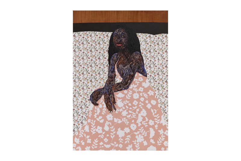 Amoako Boafo Gagosian London Solo Exhibition Announcement art artworks I Do Not Come to You by Chance