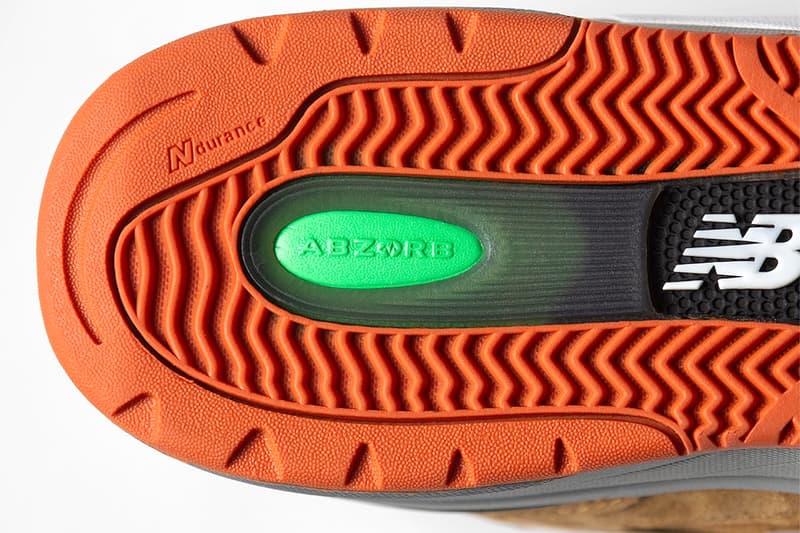 Andrew Reynolds Debuts Signature Shoe With New Balance Numeric 933 skate skater boston brand sneaker abzorb