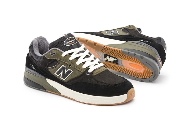 Andrew Reynolds Debuts Signature Shoe With New Balance Numeric 933 skate skater boston brand sneaker abzorb