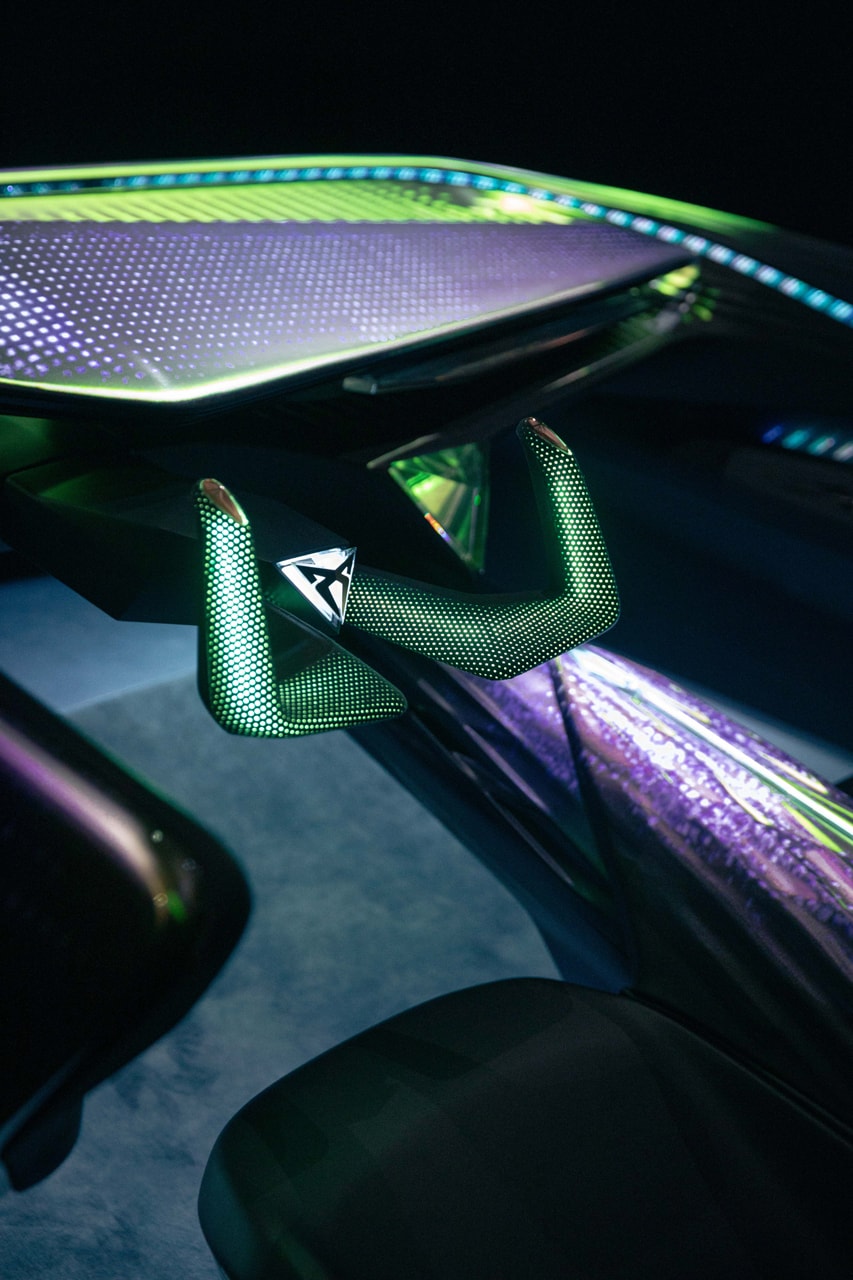Cupra design house milan design week cars collabs beyond collection zellerfeld sneaker 3d printing adaptive knitting event recap city garage