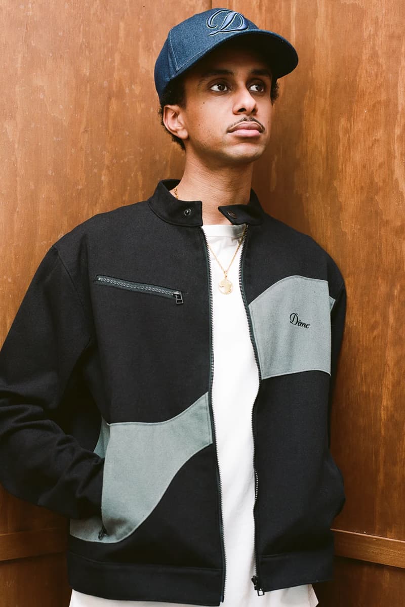 Dime Delivers Second Athletic-Focused Spring 2025 Drop montreal canada quebec skatewear brand second drop canada football jerseys hoodies sweatpants faded color cargo pants beanies wallets