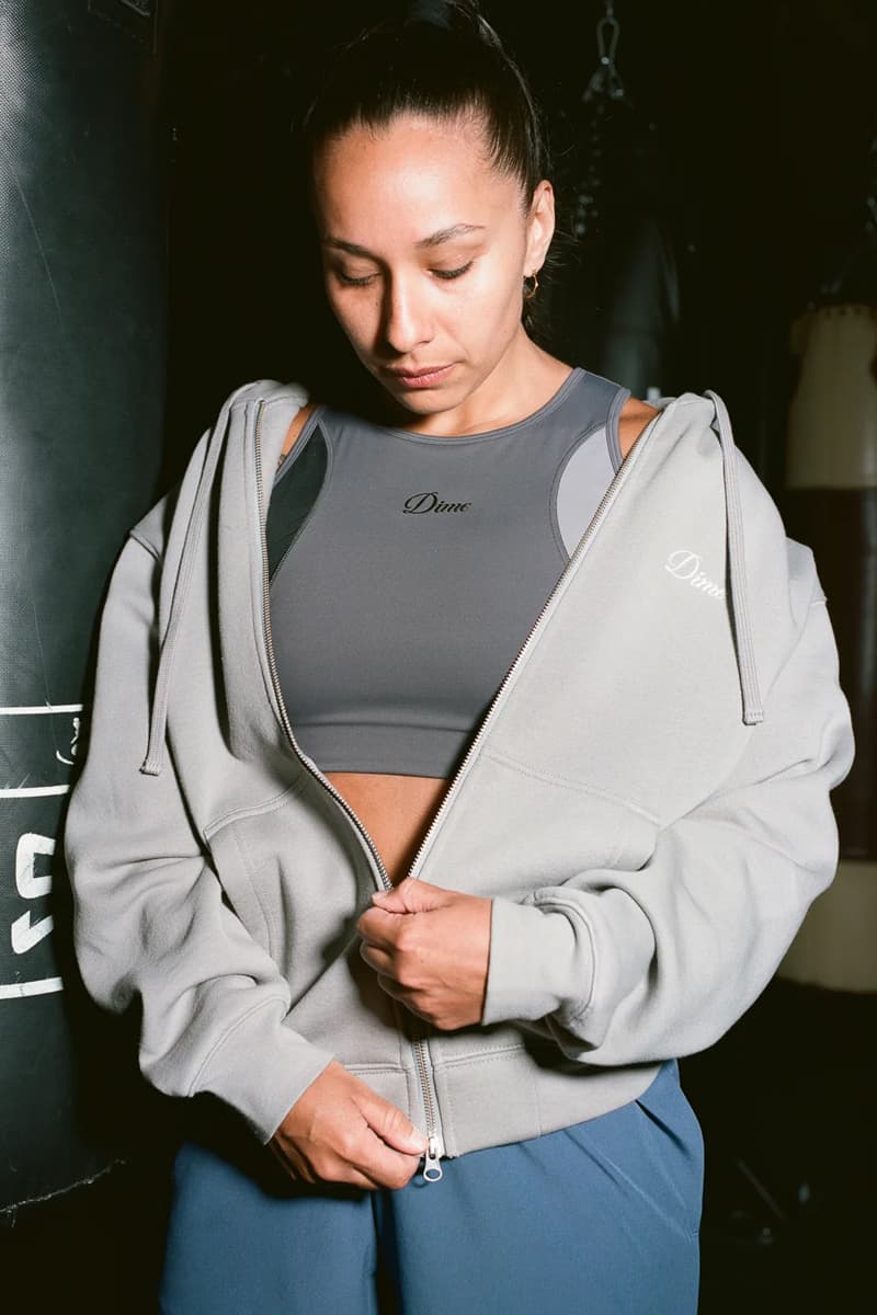 Dime Delivers Second Athletic-Focused Spring 2025 Drop montreal canada quebec skatewear brand second drop canada football jerseys hoodies sweatpants faded color cargo pants beanies wallets