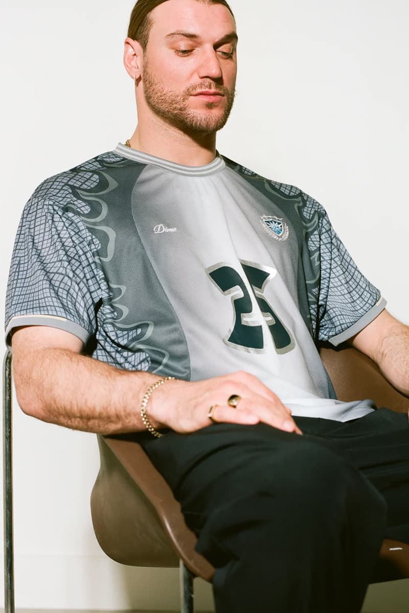 Dime Delivers Second Athletic-Focused Spring 2025 Drop montreal canada quebec skatewear brand second drop canada football jerseys hoodies sweatpants faded color cargo pants beanies wallets