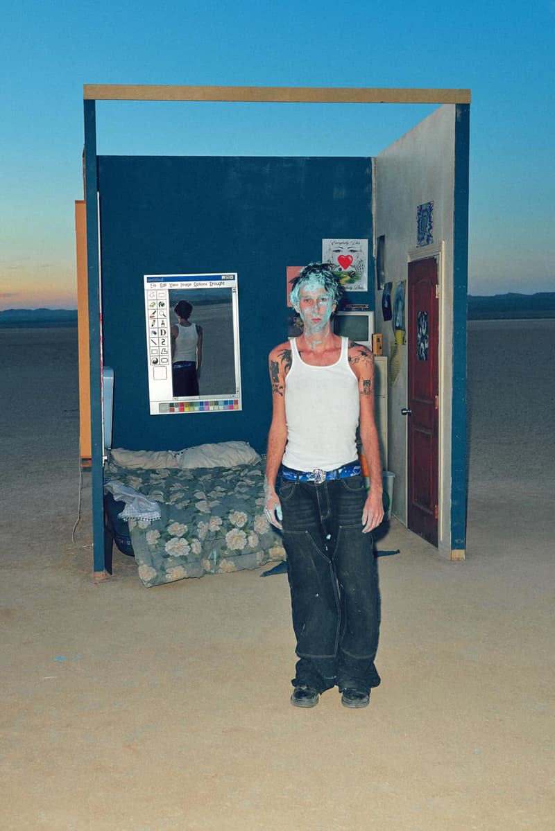 Drought Brings Windows 95 MS Paint to Life in New Mirror app desktop computer technology design home nostalgic