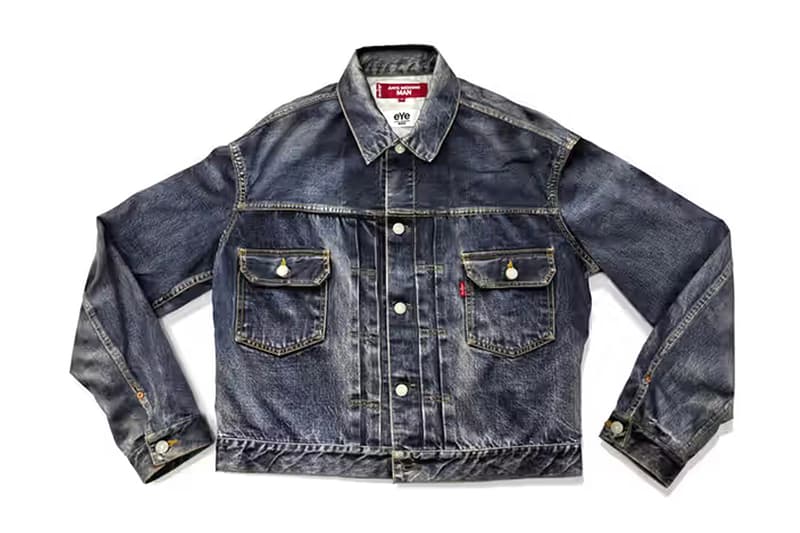 New eYe JUNYA WATANABE MAN x BerBerJin x Levi's® Denim Collaboration Has Been Revealed collection triple colalb