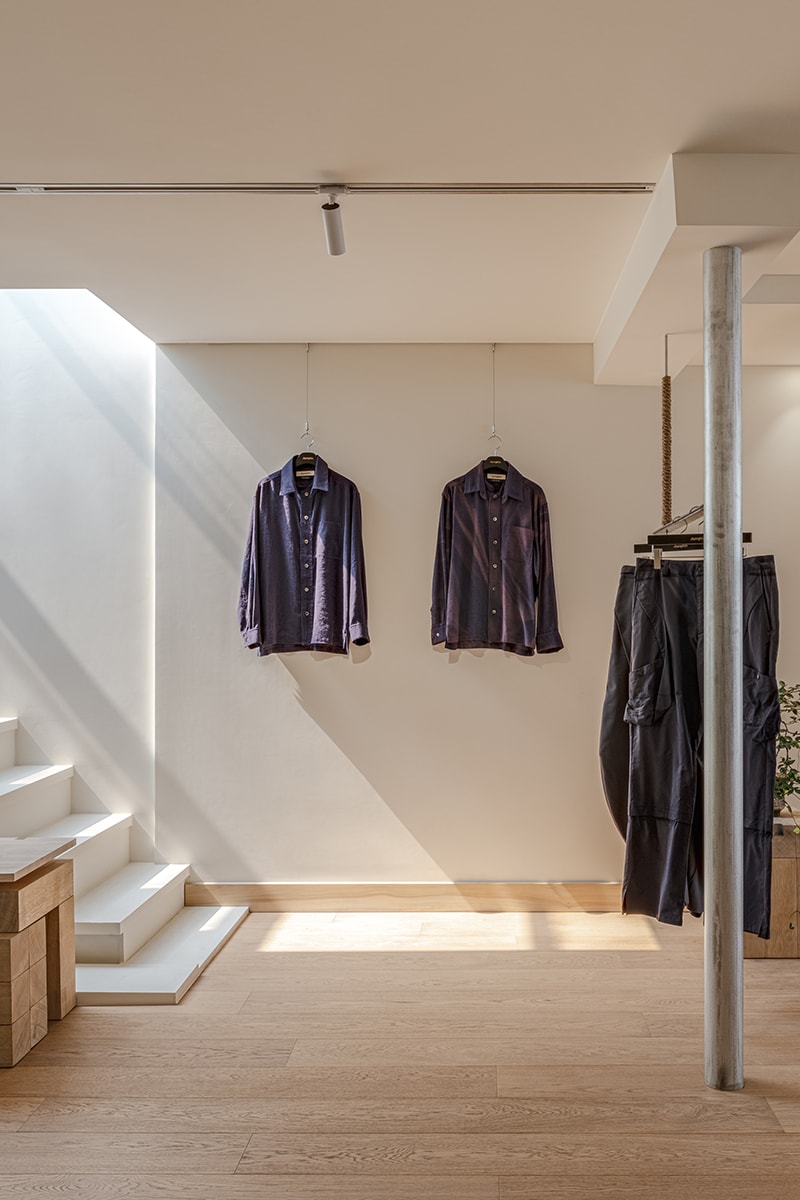 JiyongKim Opens First Flagship Store Seoul sun bleach jiyong lvmh prize paris fashion week garments oversided artisanal korea hallyu kpop 