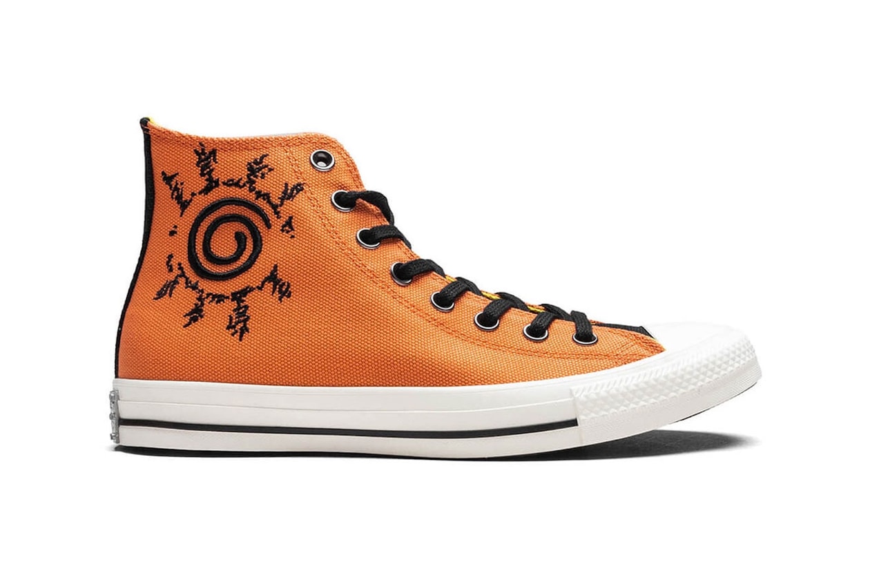 Naruto Shippuden x Converse Collaboration Chuck Taylor Pack “Naruto” “Uzumaki Sasuke” “Uchiha Gaara” A14836C A14837C A14838C