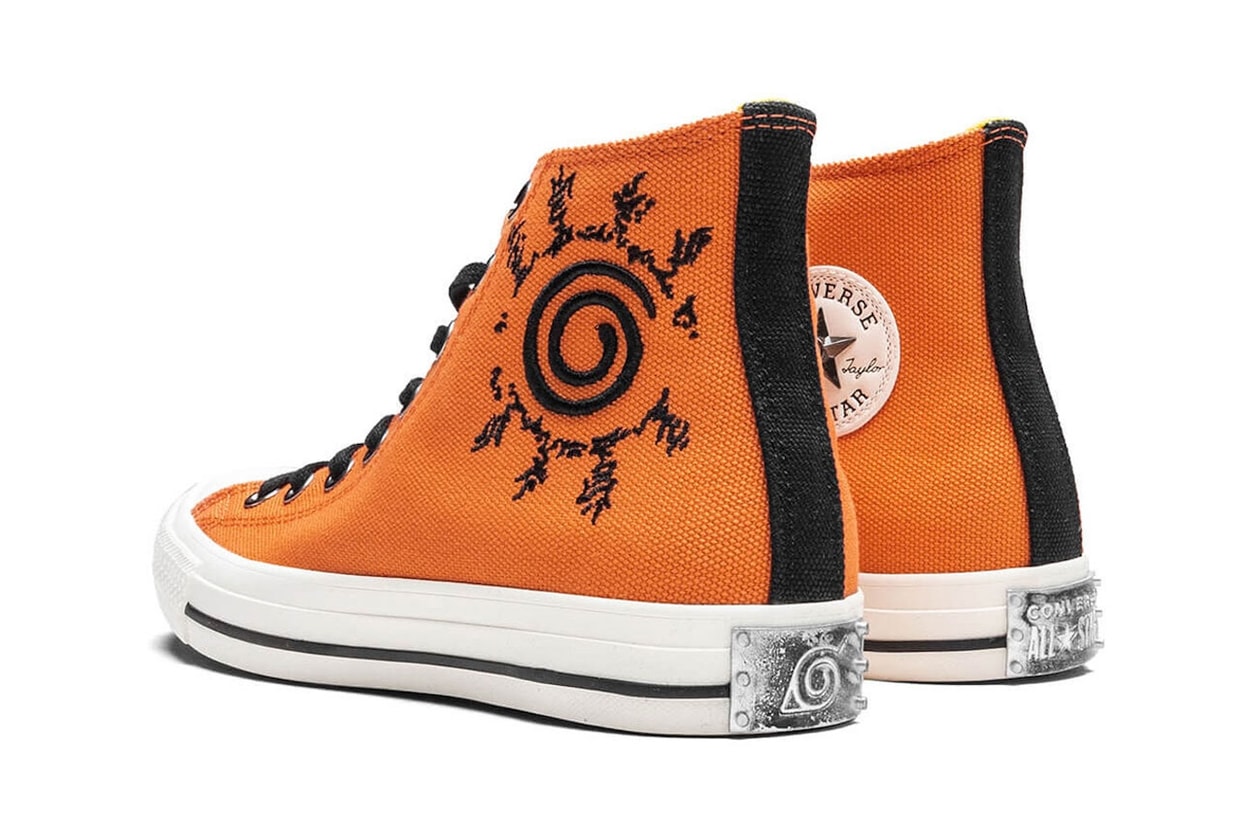Naruto Shippuden x Converse Collaboration Chuck Taylor Pack “Naruto” “Uzumaki Sasuke” “Uchiha Gaara” A14836C A14837C A14838C