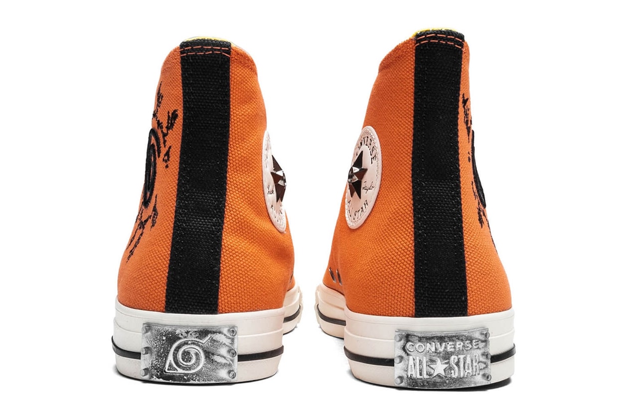 Naruto Shippuden x Converse Collaboration Chuck Taylor Pack “Naruto” “Uzumaki Sasuke” “Uchiha Gaara” A14836C A14837C A14838C