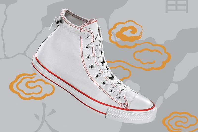 Naruto Shippuden x Converse Collaboration Chuck Taylor Pack “Naruto” “Uzumaki Sasuke” “Uchiha Gaara” A14836C A14837C A14838C "Kakashi" Converse Weapon Itachi Uchiha Release Info