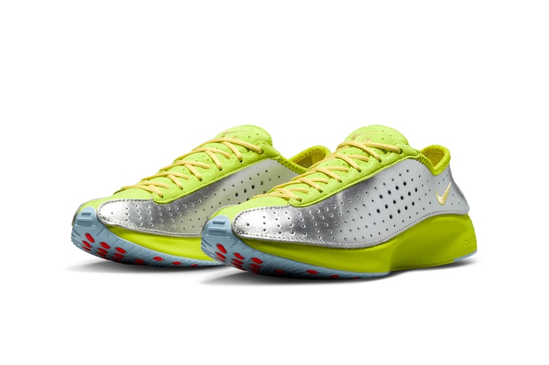 Official Look at the Nike Air Superfly "Cyber" IB5824-300 Cyber/Skylight-Metallic Silver-Lemon release info april 2025 track shoe shacarri richardson