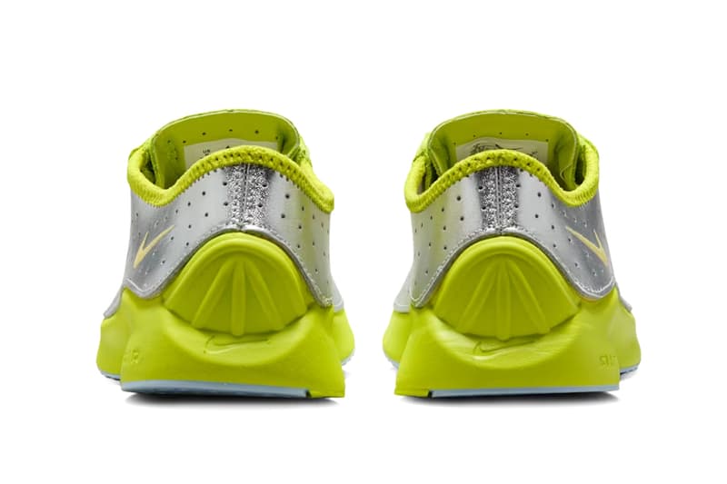 Official Look at the Nike Air Superfly "Cyber" IB5824-300 Cyber/Skylight-Metallic Silver-Lemon release info april 2025 track shoe shacarri richardson
