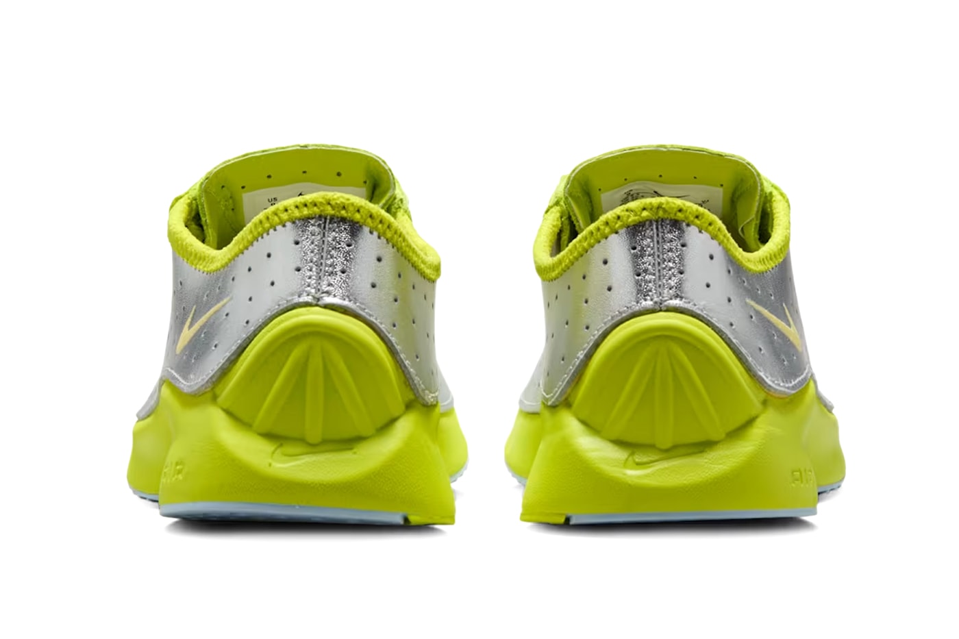 Official Look at the Nike Air Superfly "Cyber" IB5824-300 Cyber/Skylight-Metallic Silver-Lemon release info april 2025 track shoe shacarri richardson