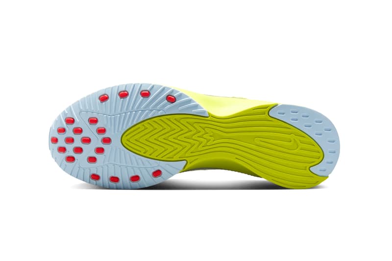 Official Look at the Nike Air Superfly "Cyber" IB5824-300 Cyber/Skylight-Metallic Silver-Lemon release info april 2025 track shoe shacarri richardson