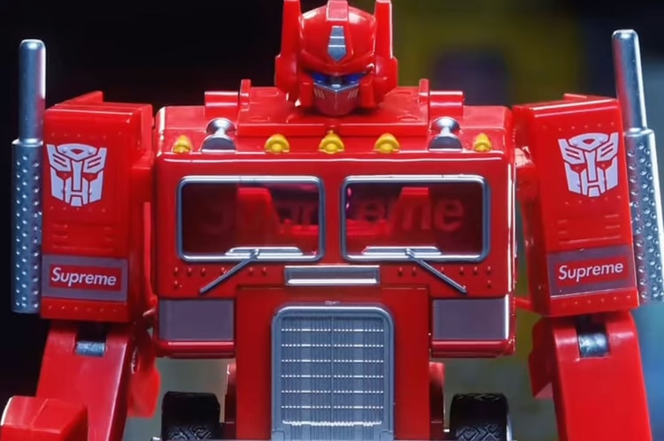 Supreme Made an Optimus Prime Figurine
