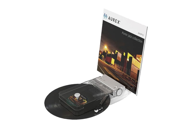 Experience Vinyl On-The-Go With Toshiba's Aurex AX RP10 Record Player