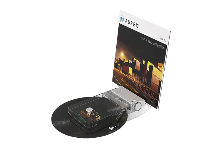Experience Vinyl On-The-Go With Toshiba's Aurex AX RP10 Record Player