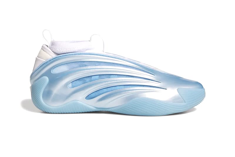 adidas Harden Vol. 9 "Ice Metallic" Release Info JH6482 Glow Blue/Cloud White-Core Black