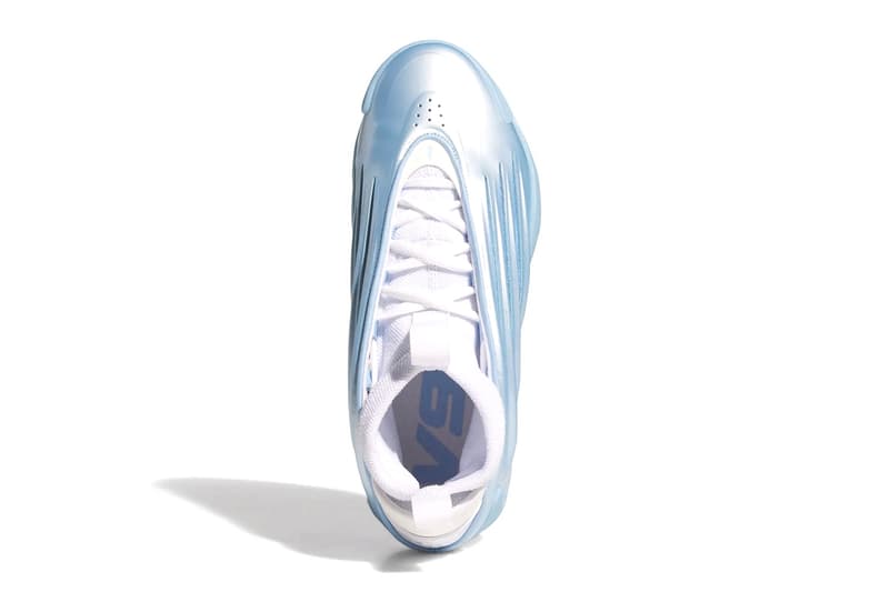 adidas Harden Vol. 9 "Ice Metallic" Release Info JH6482 Glow Blue/Cloud White-Core Black