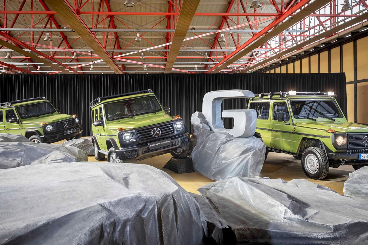 Mercedes-Benz Goes Retro With the G-Class Edition STRONGER THAN THE 1980s
