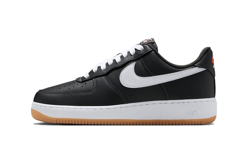 Nike Air Force 1 Low “Anthracite” II7630-001 White Gum Yellow Safety Orange Summer 2025 Release Info 