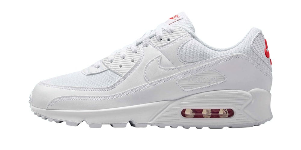 Nike Air Max 90 Receives a "White/Light Crimson" Iteration