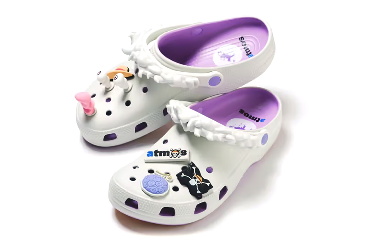 These 'One Piece' Crocs Clogs Bring Monkey D. Luffy's World to Life atmos release date info store list buying guide photos price gear 5 211181-5PR