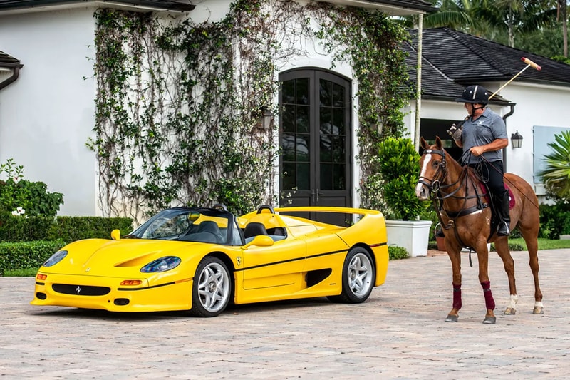 Ralph Lauren Yellow Ferrari F50 RM Sothebys Auction Info