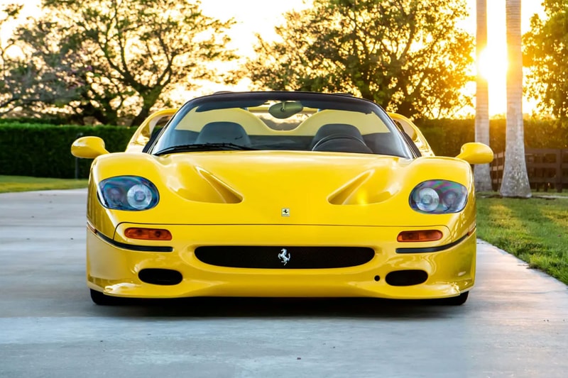 Ralph Lauren Yellow Ferrari F50 RM Sothebys Auction Info