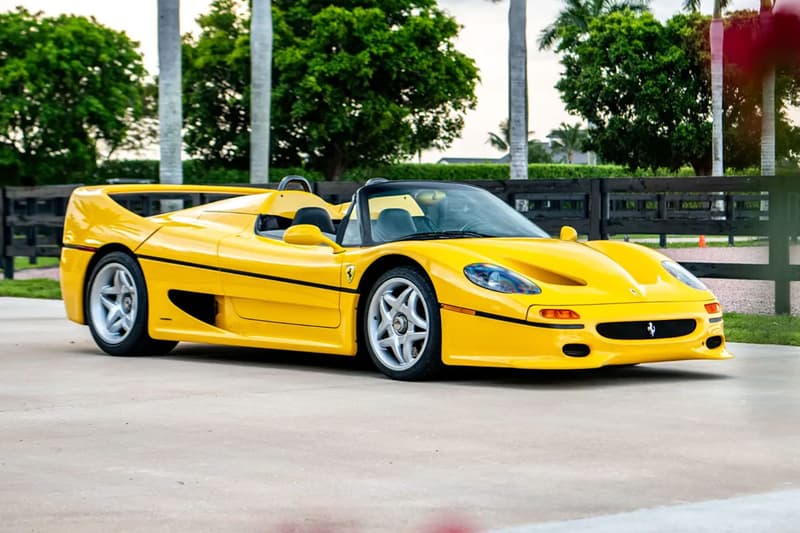 Ralph Lauren Yellow Ferrari F50 RM Sothebys Auction Info