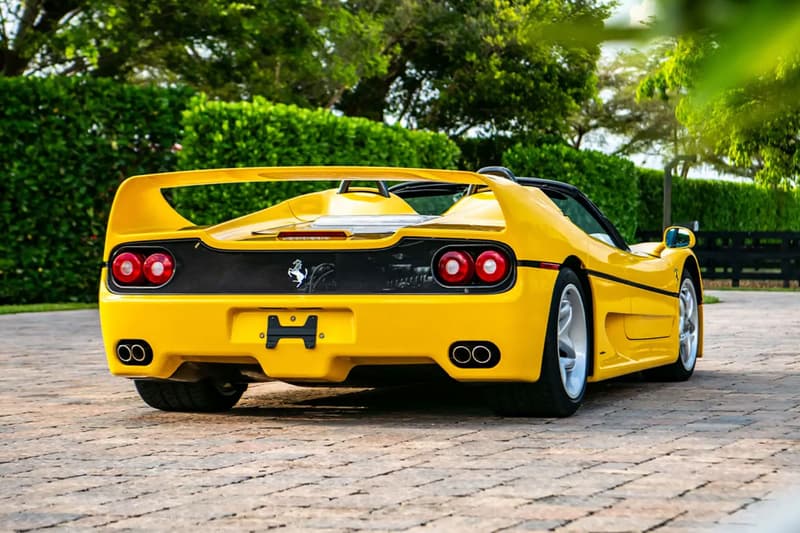 Ralph Lauren Yellow Ferrari F50 RM Sothebys Auction Info