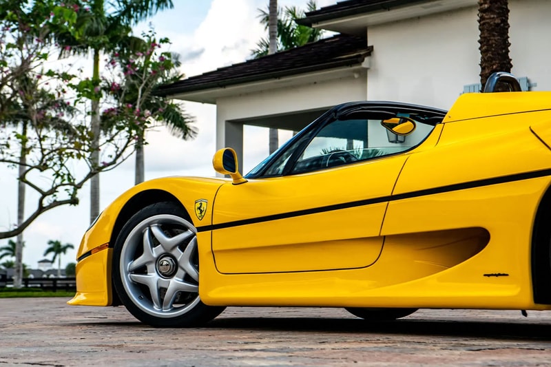 Ralph Lauren Yellow Ferrari F50 RM Sothebys Auction Info