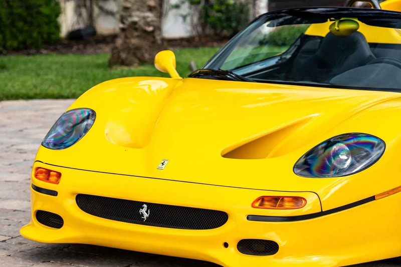 Ralph Lauren Yellow Ferrari F50 RM Sothebys Auction Info