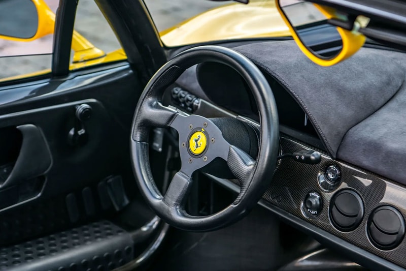 Ralph Lauren Yellow Ferrari F50 RM Sothebys Auction Info