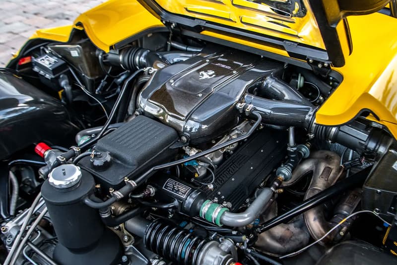 Ralph Lauren Yellow Ferrari F50 RM Sothebys Auction Info