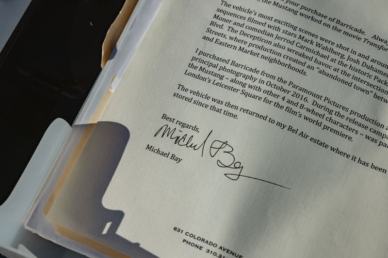 Transformers Ford Mustang Barricade Sale Info