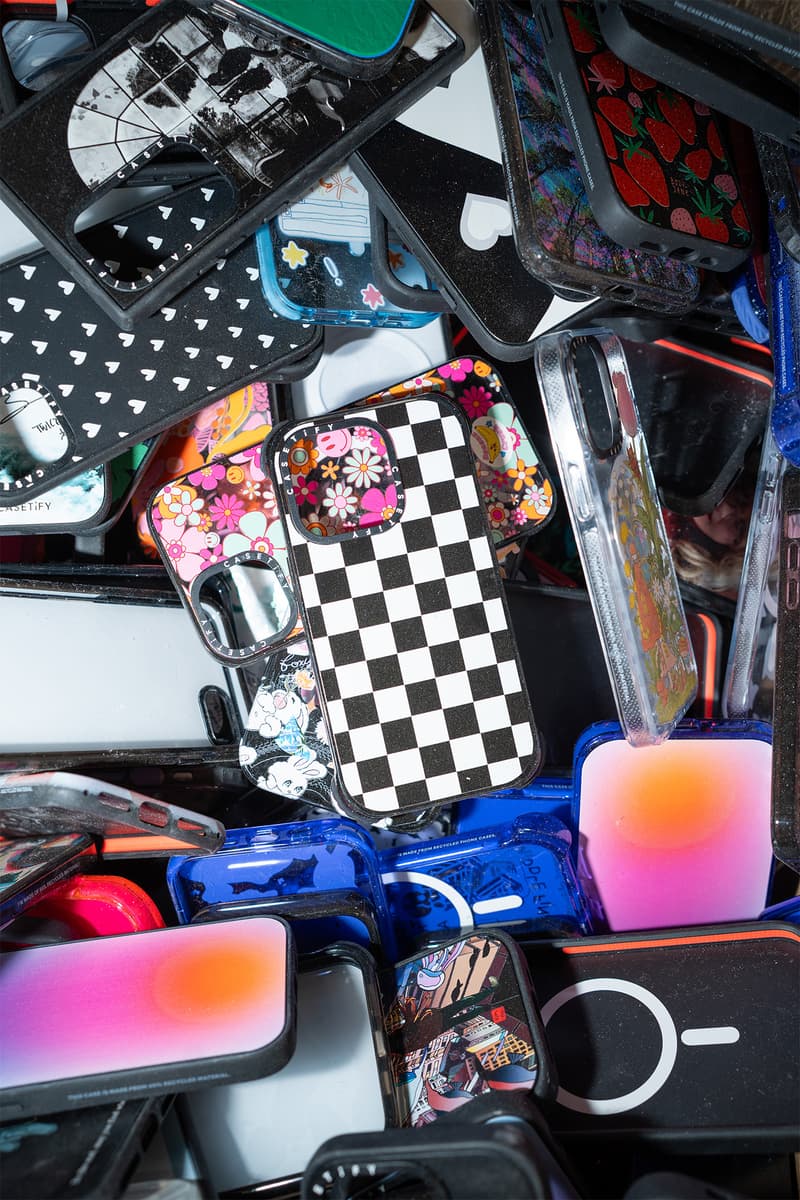 CASETiFY "Think Outside the Case" Artist Collaboration Recycled Phone Cases and Artworks 