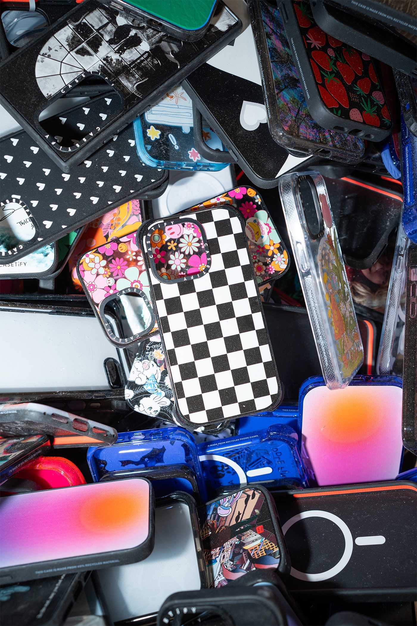 CASETiFY "Think Outside the Case" Artist Collaboration Recycled Phone Cases and Artworks 