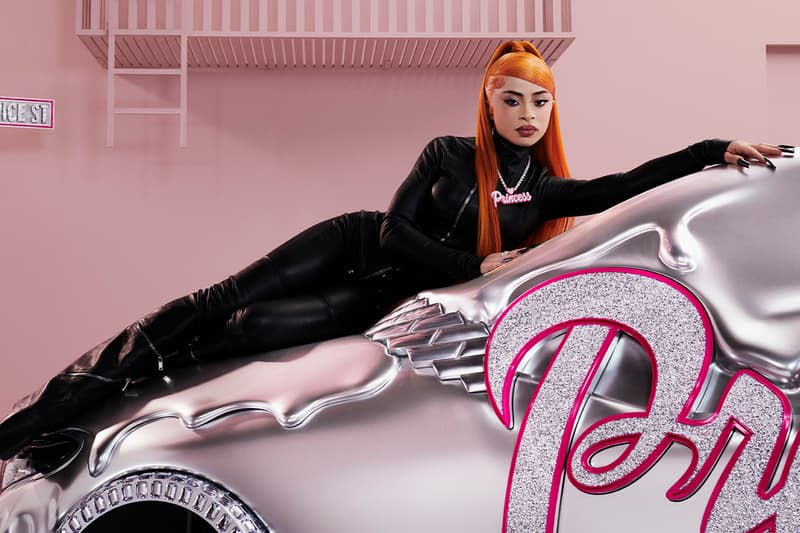 Ice Spice Turned the Mercedes-Benz CLA Into a Molten Chrome Princess-Mobile