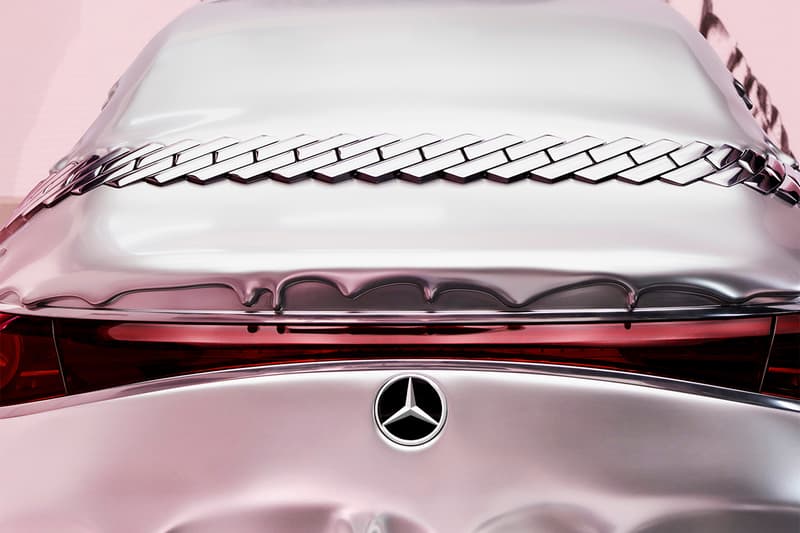 Ice Spice Turned the Mercedes-Benz CLA Into a Molten Chrome Princess-Mobile